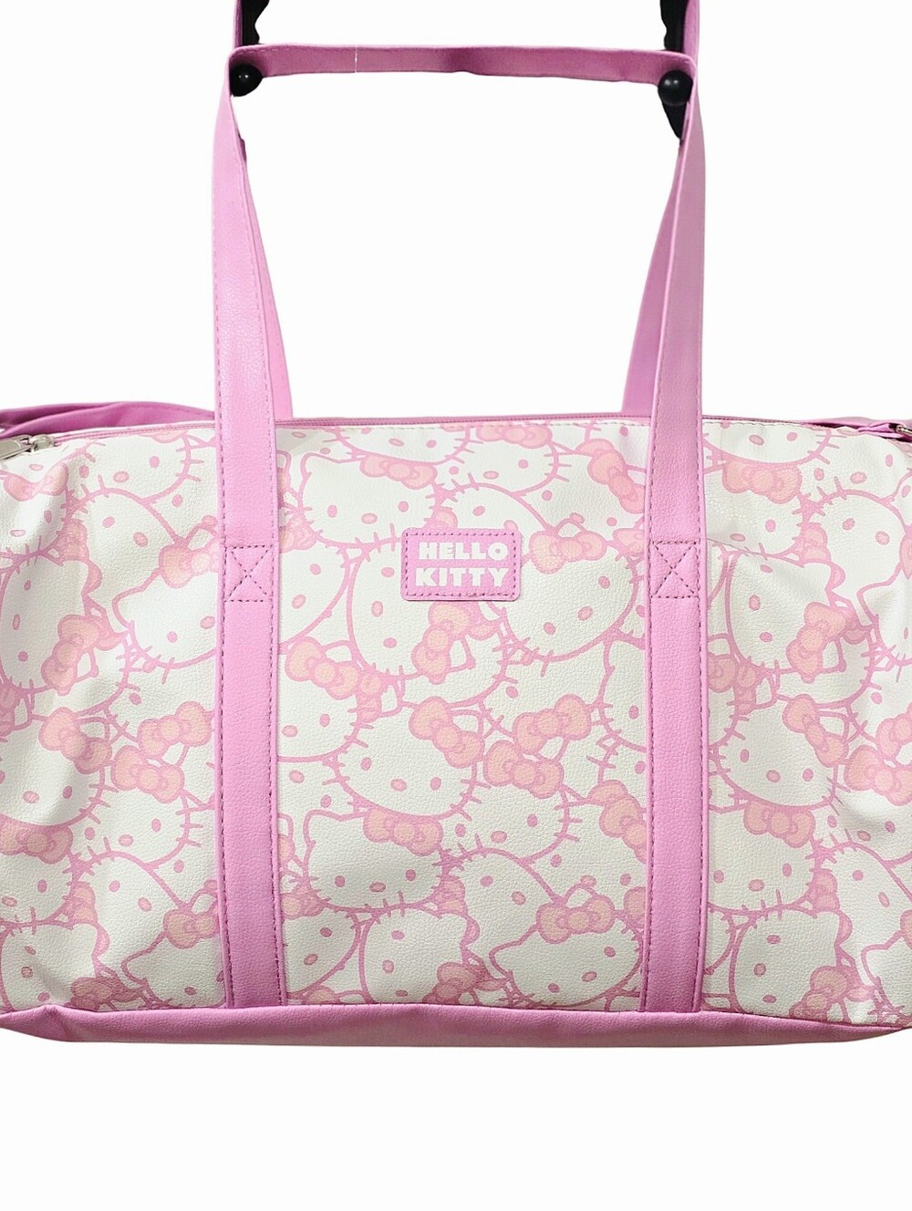 Bioworld X Hello Kitty All-Over Pattern Travel Duffel Bag